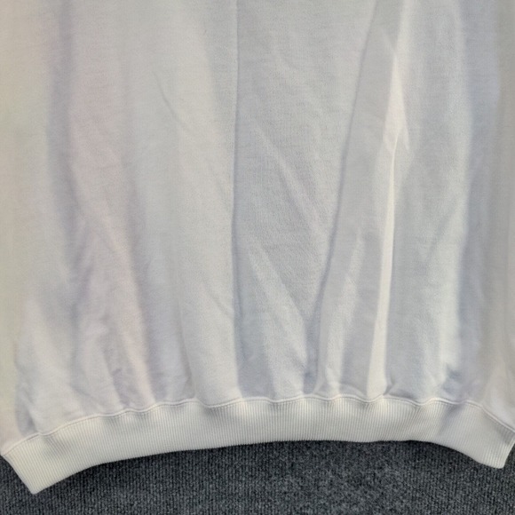 Blast Men's Pullover Sweater White Purple Colorful Striped Size 2X - Picture 4 of 13